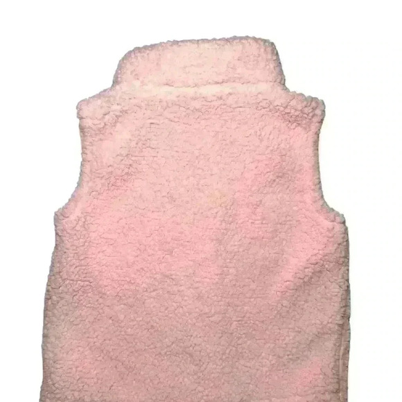 Toddler Girls Carters Fall/Winter Fleece Vest Pink Size 18M - Picture 3 of 8